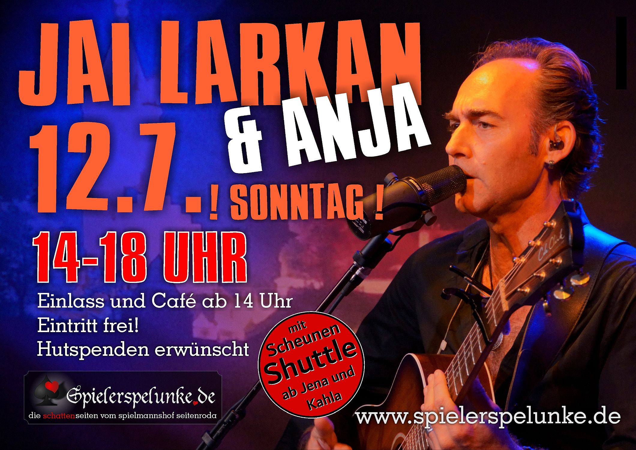Jaianja Jai Larkan und Anja live zum Sonntags-Cafe
